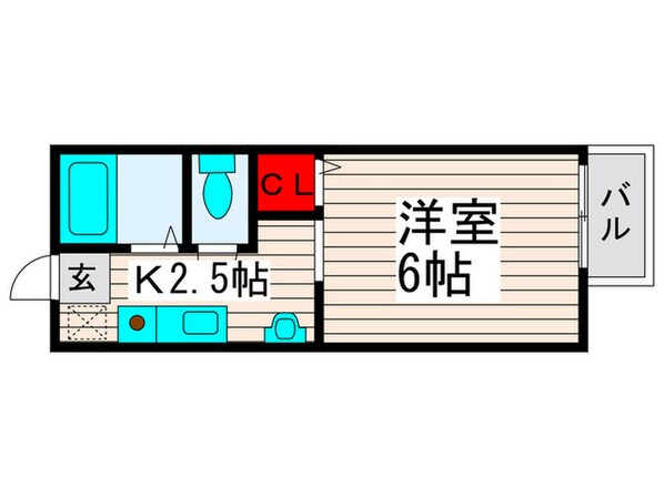 グランファームスⅡの物件間取画像